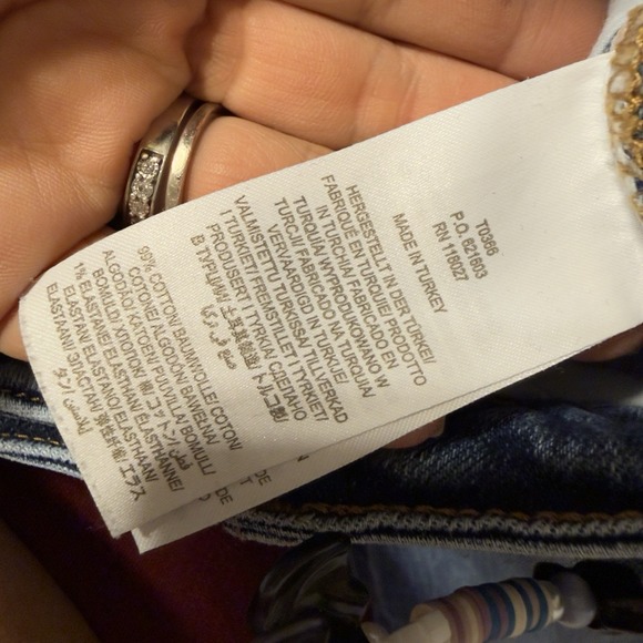 Boden Skinny Jeans Women's Sz 4 Regular Stretch Denim Waist 24in Inseam 28in - Picture 5 of 9